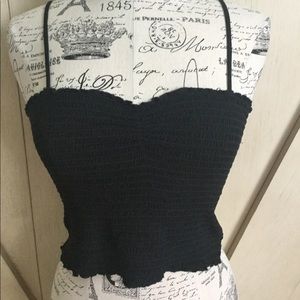 🖤🖤 Aerie Black Sweetheart Stretch Top 🖤🖤